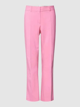 White Label Regular Fit Stoffhose mit Bügelfalten in Pink, Größe 46