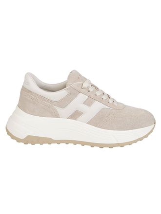 Hogan H669 Calf Leather Lace Up Sneakers