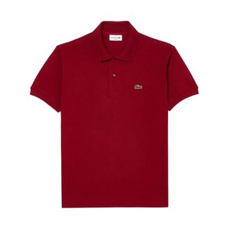 Lacoste Polo Shirts, male, Red, Size: 2XL Classic Fit L.12.12 Original Polo Shirt