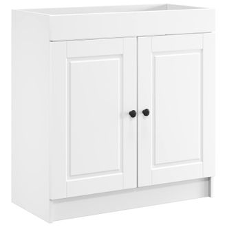 vidaXL Cabinet Debajo Del Fregadero Blanco 78,5 X 37,5 X 81 Cm Vidaxl