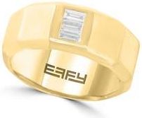 Effy Baguette Cut Diamond Band Ring in Gold at Nordstrom Rack, Size 10