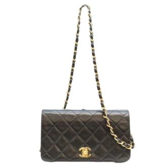Chanel Pre-owned Vintage Shoulder Bag - Dames - Pre-owned - Zwart - Maat: ONE Size Leer