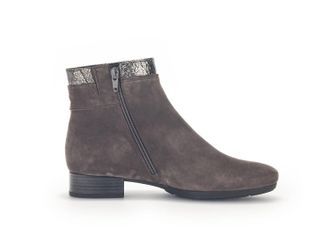 Gabor Womens Ankle With Zip Boots In Mohair/bronz