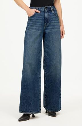 Madewell Superwide Leg Jeans in Concho Wash at Nordstrom Rack, Size 29
