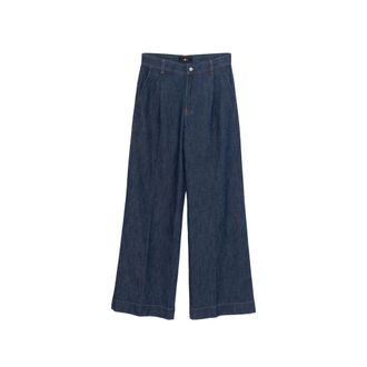 7 For All Mankind Pleated Jeans