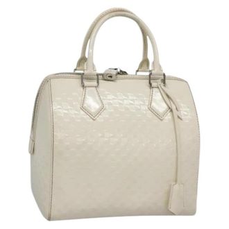 Louis Vuitton Pre-owned Handbags, female, White, Size: ONE SIZE Pre-owned Vintage Handbag