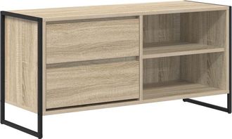 vidaXL TV Cabinet Sonoma 100 x 36 x 49.5 cm Engineered Wood vidaXL
