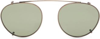 Garrett Leight Lenti a clip William - Marrone