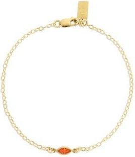 Set & Stones Marquise Birthstone Bracelet in Gold /July at Nordstrom