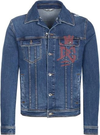 Dolce & Gabbana Klassieke Denim Jas - Heren - Jassen - Blauw - Maat: L Denim