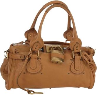 Chlo&eacute; Pre-owned Handtas - Dames - Vintage Handtas - Bruin - ONE Size - Leer - Vintage