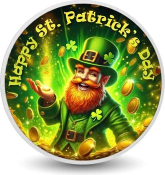 OEM Monedas Doradas Y Alegre Moneda M&aacute;gica De Color De 1 Oz De Duende