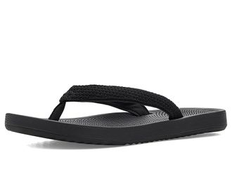 Allbirds Flip Flop Womens Flat Shoes Natural Black : 11 B - Medium, Synthetic
