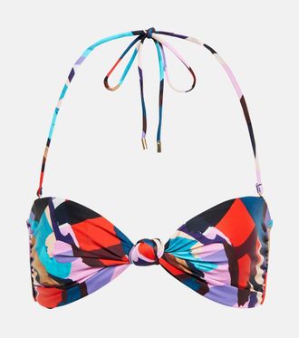 Rebecca Vallance Top bikini Malaga con nodo