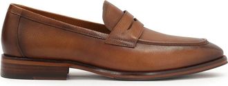 Kazar Bruine leren loafers - Heren - Loafers - Bruin - 44 EU - Leer - Schoenen