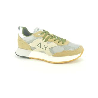 Sun 68 Beige Grijs Runner Tapijt - Heren - Schoenen - Veelkleurig - Maat: 40 EU