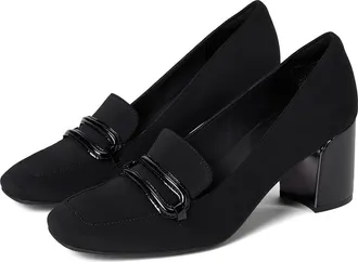 Anne Klein Toni Womens Dress Sandals Black Stretch : 9.5 M