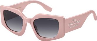 Marc Jacobs Grey Ghaded Irregular Ladies Sunglasses MARC 774/S 035J/9O 53