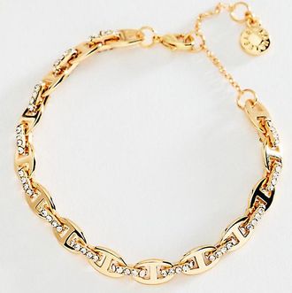 BaubleBar Thalia Crystal Link Bracelet