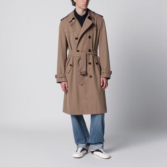 Burberry Trench Foxfield corto in cotone e seta