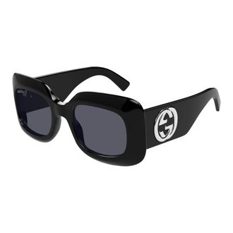 Gucci Sunglasses, female, Black, 51 MM, Stylish Sunglasses Black Frame