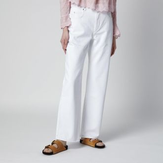 Isabel Marant Pantaloni Dromie bianchi