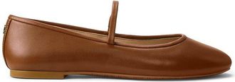 Ralph Lauren Leren ballerina Jayna