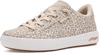 Skechers Arch Fit Arcade - Flowa Powa Womens Shoes Leopard : 5.5 B - Medium, Rubber