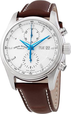 Armand Nicolet MH2 Chronograph Automatic Silver Dial Mens Watch A647A-AG-P140MR2