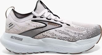Brooks Womens Glycerin Stealthfit 21 Shoe In White/grey/black