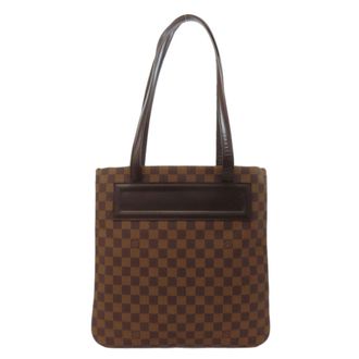 Louis Vuitton Brown Damier Canvas Ebene Damier Canvas Tote Bag (Pre-Owned)