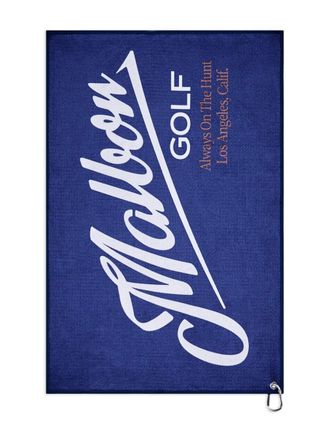 Malbon Golf paisley-pattern golf towel - Blauw