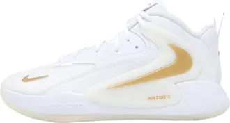 Nike Zoom Hyperset 2 White / White - Metallic Gold FQ7070-104 Mens