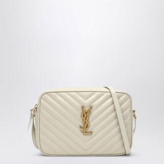 Saint Laurent Lou cream quilted leather Camera bag