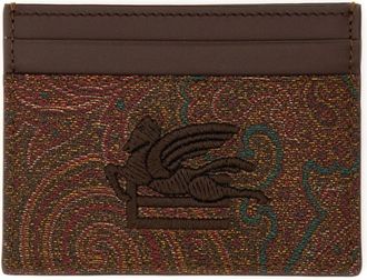 Etro Paisley Print Card Holder-Uomo