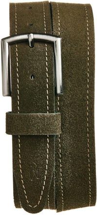 Robert Barakett Avalanche Suede Belt in Beluga at Nordstrom, Size 42