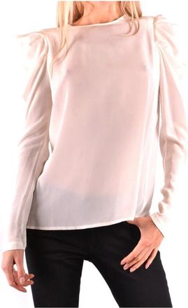 Pinko Pinko, Dames, Tops, Wit, Maat: XS