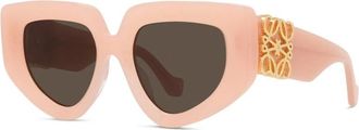 Loewe Anagram Lw 40154U Zonnebril - unisex - Zonnebrillen - Roze - ONE Size - Accessoires