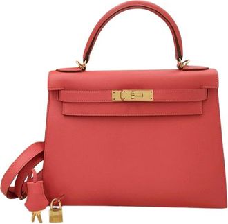 Herm&egrave;s Capucine Sanguine Epsom Kelly Sellier 28