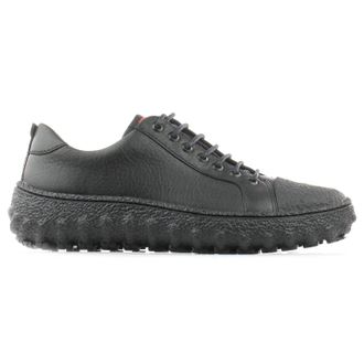 Camper Ground K100830 Leather Mens Lace Up Shoes - Black - Size:UK 11