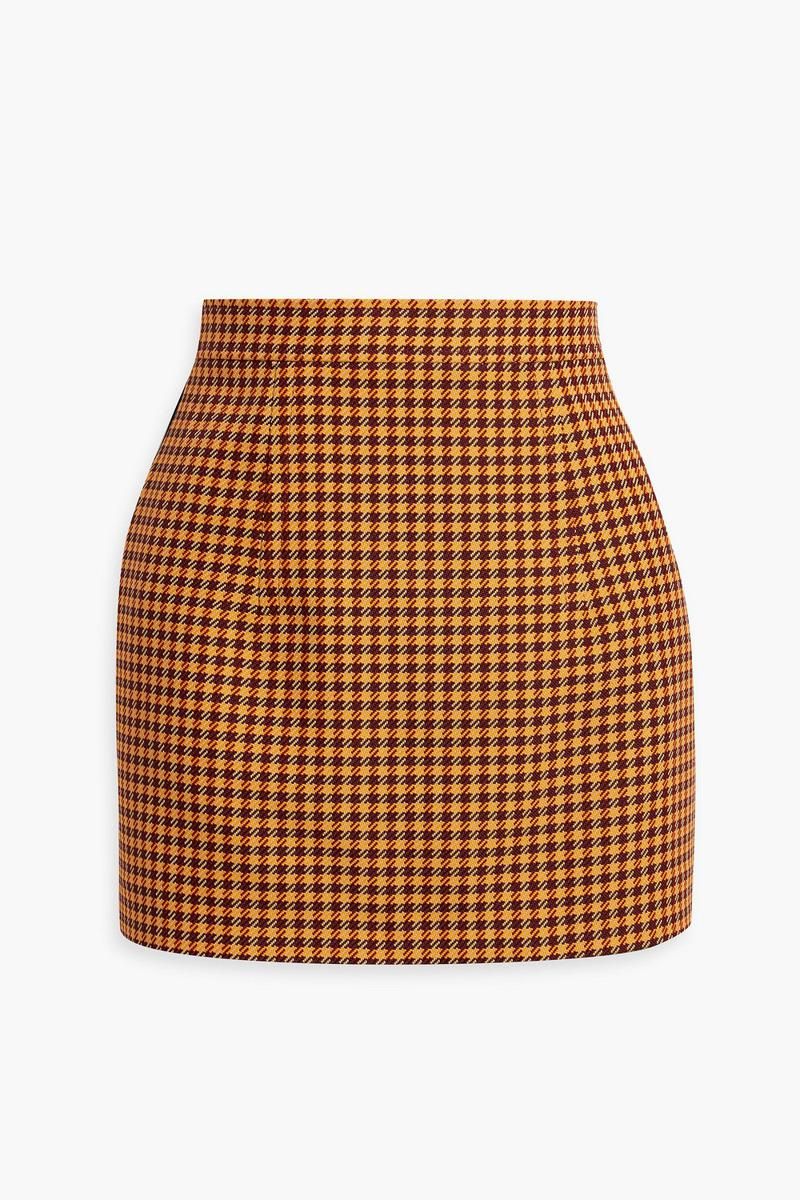 ミニスカート MARNI Patch skirt Marni floral-print A-line Skirt | Blue | FARFETCH