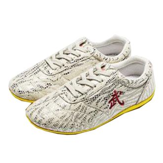 Generic Taekwondo Shoes Lightweight Boxing Kung Fu Taichi Sports for Adults(Grey,10.5 UK Child)