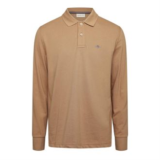 GANT Mens LG Long Sleeve in CARAMEL BEIGE - Size X-Large