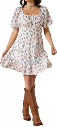 Ariat Juliet Tencel Mini Dress In Floral Print