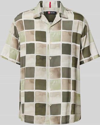 CG - Club of Gents Regular Fit Freizeithemd mit Resortkragen Modell Hillard in Dunkelgruen, Gr&ouml;&szlig;e XL