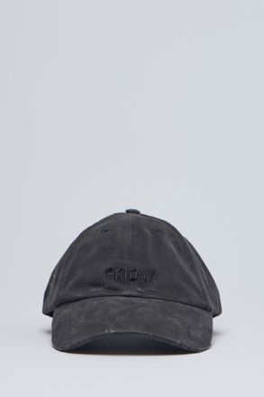 VETEMENTS Friday Distressed Cap
