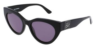 Karl Lagerfeld KL6047S 001 Womens Sunglasses Black Size 52