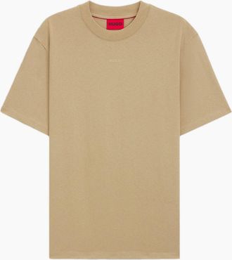 HUGO BOSS Mens HUGO Dapolino T-Shirt S2-26 269 Medium Beige - Tan - Size: 38