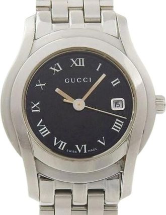 Gucci Pre-owned Watches, female, Black, Size: ONE SIZE Pre-owned 5500L Wristwatch