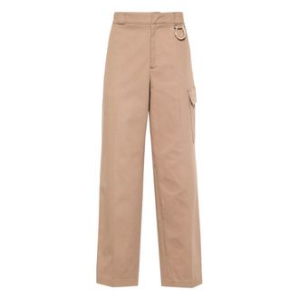 Paura Broeken, Heren, Beige, S, Katoen, Jonis Werkbroek